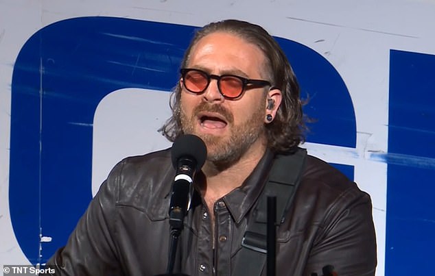 Adam David was blasted for his lengthy and crooning anthem which lasted over two minutes