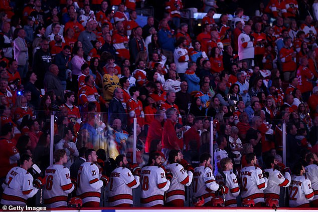 Fans at Game 3 of the Stanley Cup Playoffs' Eastern Conference Finals were irate on Saturday