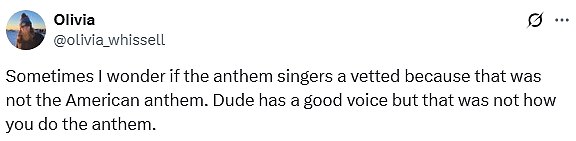 Social media was awash with criticism over David's performance at the game