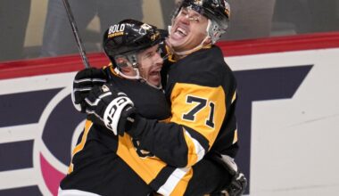 Crosby AND Malkin Named to Quarter Century Team