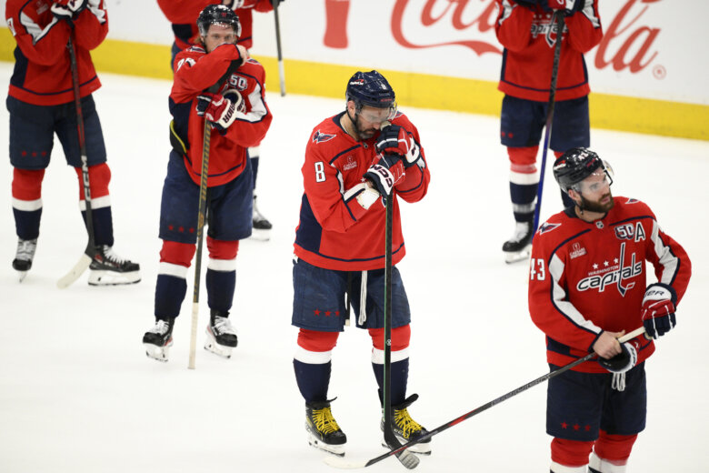 Bad-angle shot eliminates Ovechkin and the Capitals, ending ‘memorable’ year for Washington