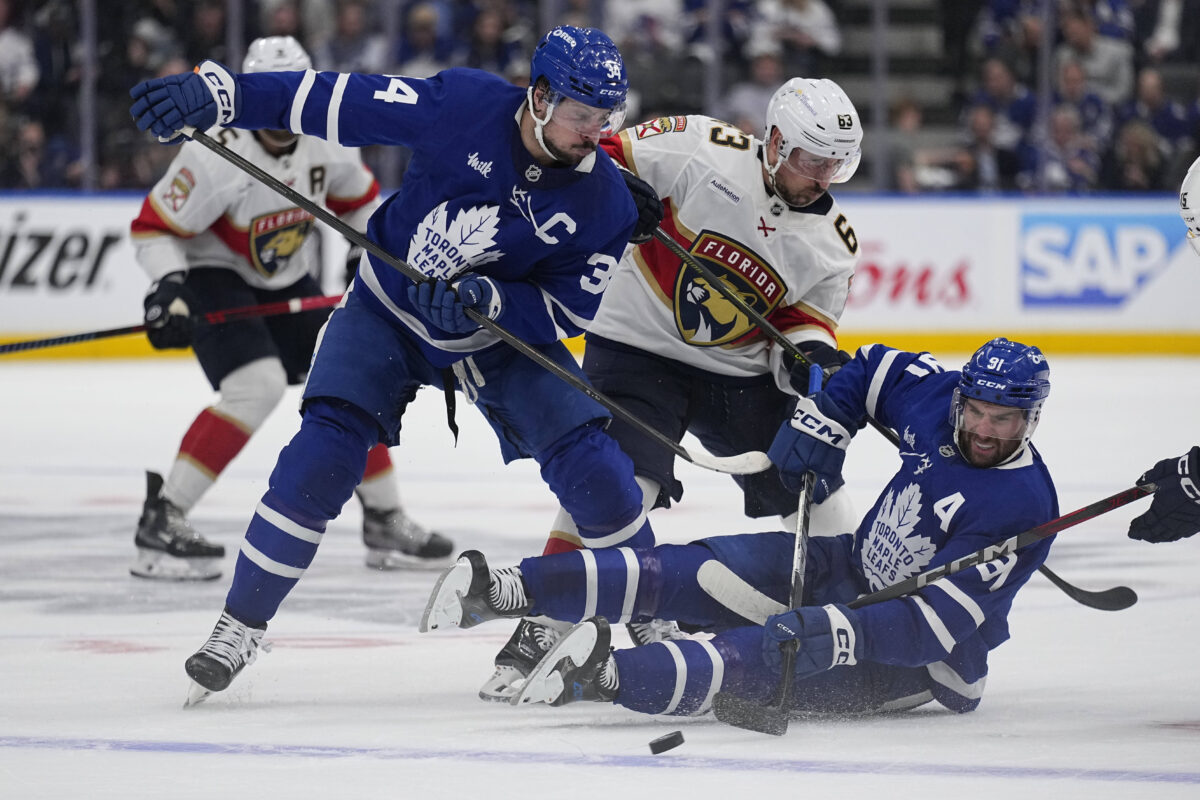 Auston Matthews John Tavares Toronto Maple Leafs Brad Marchand Florida Panthers