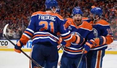 Oilers top Kings 6-4 to advance to second round of NHL playoffs