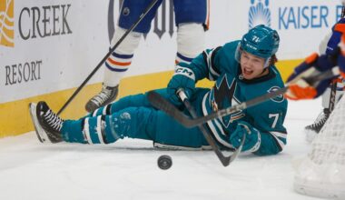 San Jose Sharks unable to slow down Edmonton Oilers in season finale