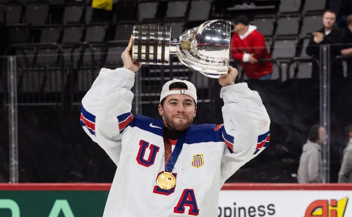 Jeremy Swayman takes subtle shot at Joe Sacco, Bruins with confession after USA wins gold medal at 2025 IIHF World Championship