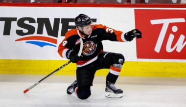 Flames prospect Andrew Basha scored a big goal in his first game of 2025 - Flames Nation