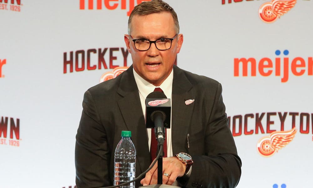 Detroit Red Wings Steve Yzerman will be a busy GM over the next couple of weeks