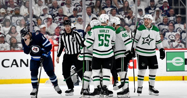 Rantanen hat trick leads Dallas Stars past Winnipeg Jets in Game 1 - Winnipeg