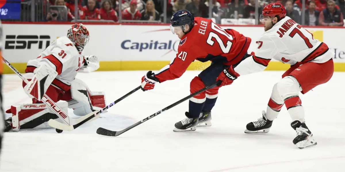 NHL Playoff Preview: Carolina Hurricanes at Washington Capitals with Line Combinations 5/8/2025