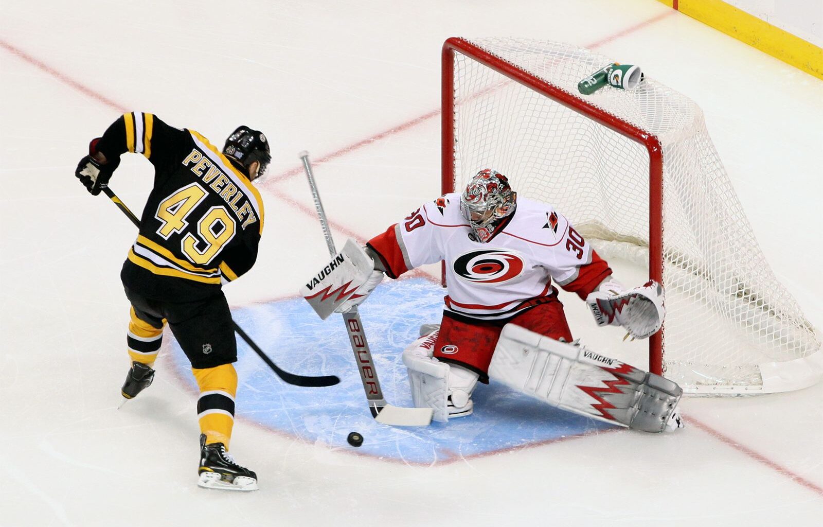 Carolina Hurricanes and Boston Bruins