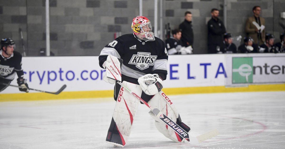 Ontario Reign | Kings Reassign Goaltender Carter George to Ontario