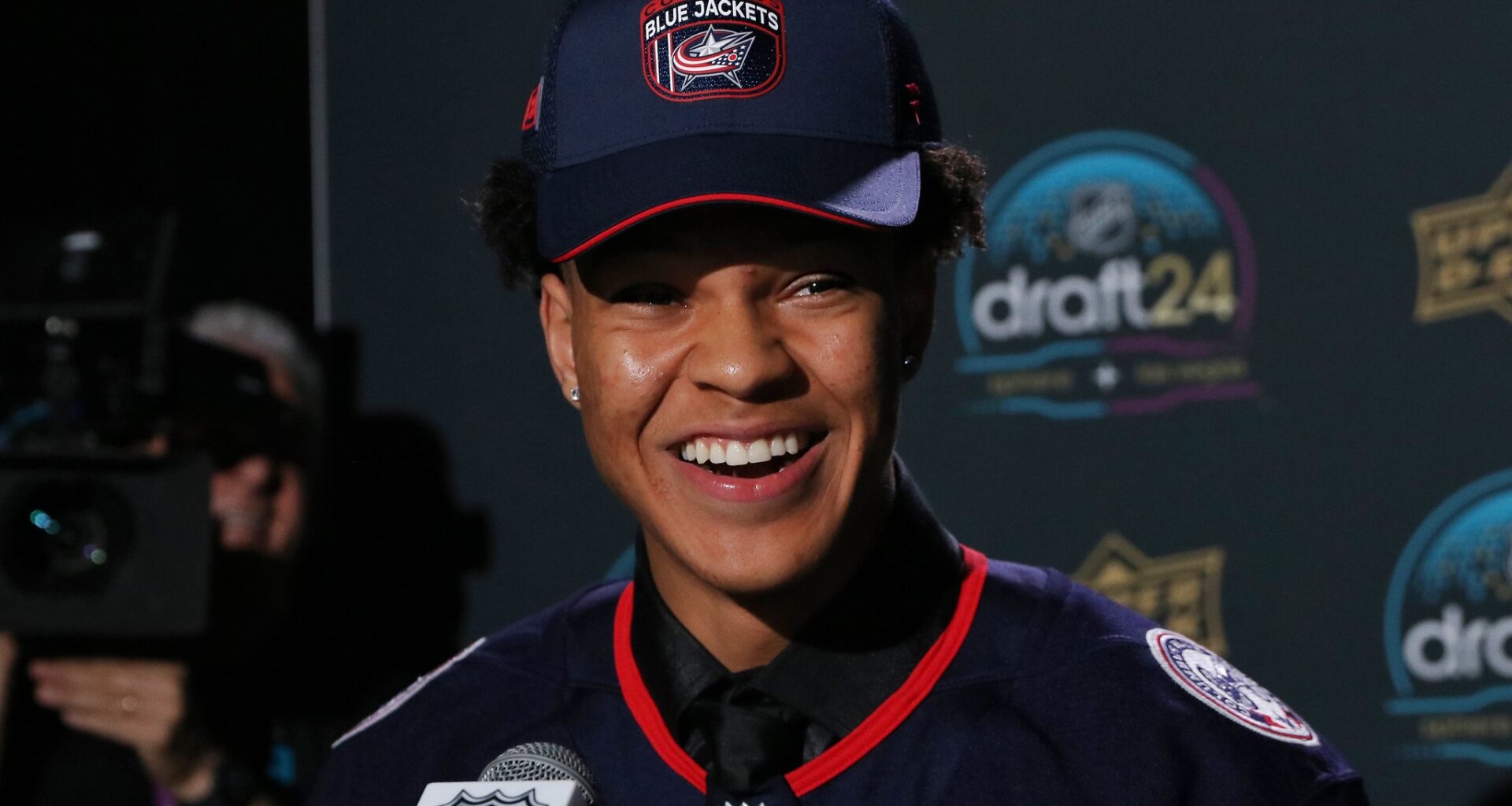 Cayden Lindstrom Columbus Blue Jackets