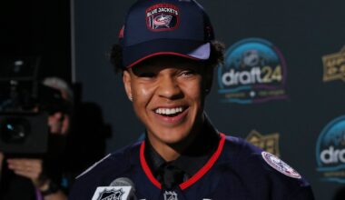 Cayden Lindstrom Columbus Blue Jackets