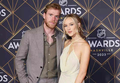 Connor McDavid’s wife Lauren Kyle turns heads with stylish Game 4 outfit during Oilers’ playoff win over Golden Knights