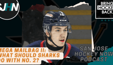 Mega Mailbag 2: What Should Sharks Do With No. 2 Pick?