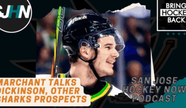 Marchant Talks Development of Dickinson, Chernyshov & Other Sharks Prospects