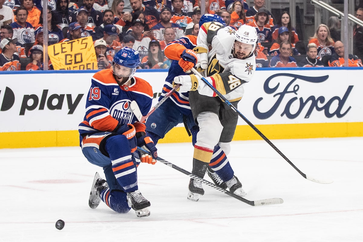 Edmonton Oilers bitten at the buzzer in 4-3 loss to Vegas Golden Knights