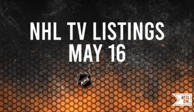 How to Watch NHL Games Today on TV and Live Streaming | May 17