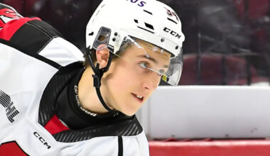 Growth shown by Filip Ekberg has him as potential draft sleeper