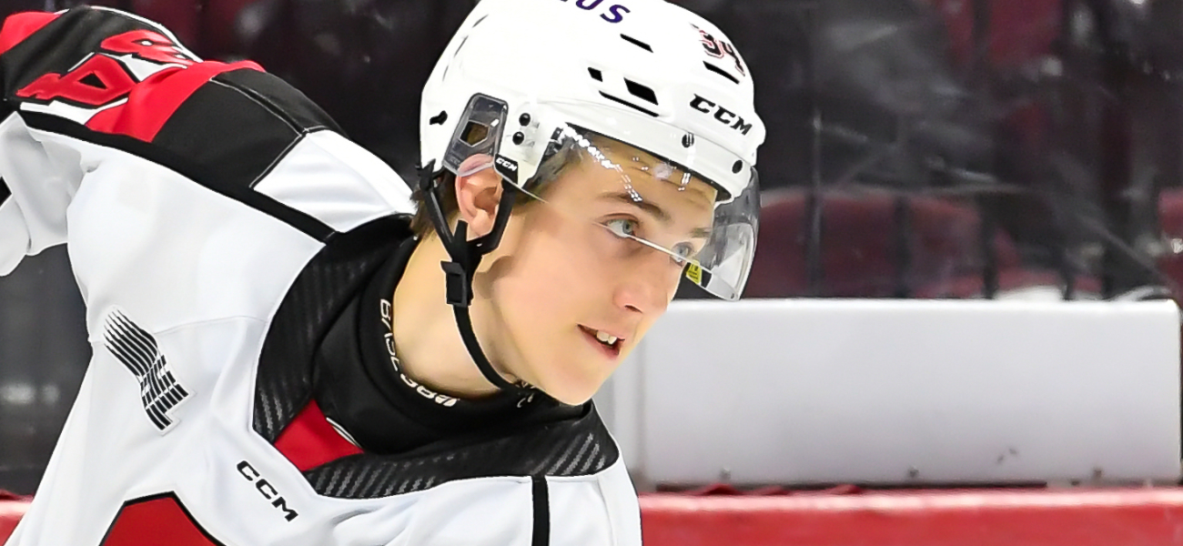 Growth shown by Filip Ekberg has him as potential draft sleeper