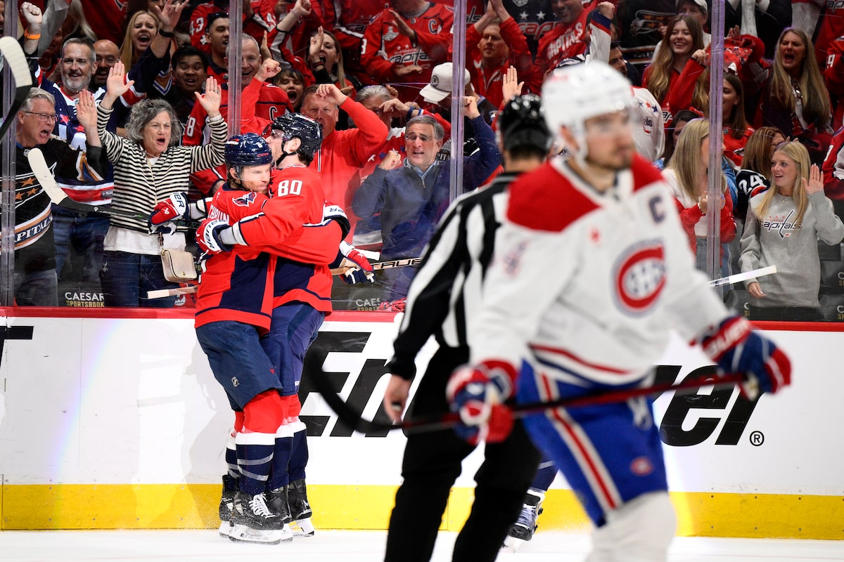 Canadiens eliminated from NHL playoffs after 4-1 loss to Capitals in Game 5