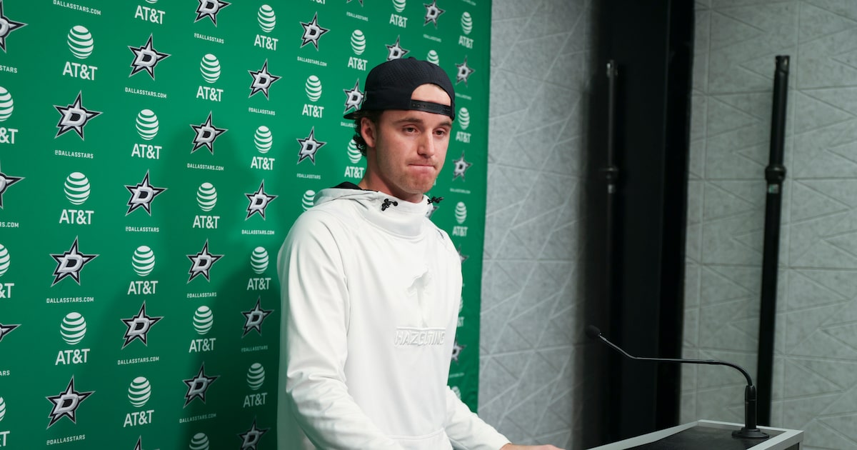 Stars goalie Jake Oettinger addresses benching by coach Pete DeBoer: ‘It’s embarrassing’