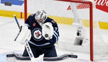 Both sides with high praise for Connor Hellebuyck