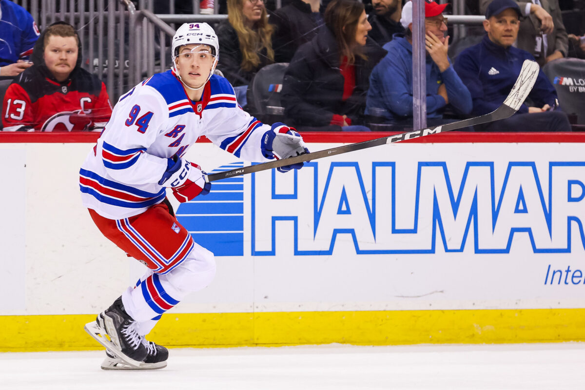 Gabriel Perreault New York Rangers