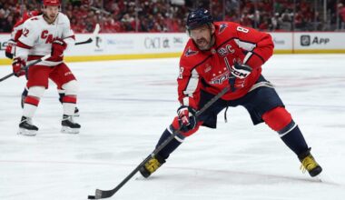 NHL playoff picks, odds, how to watch info for Hurricanes at Capitals, Oilers at Golden Knights