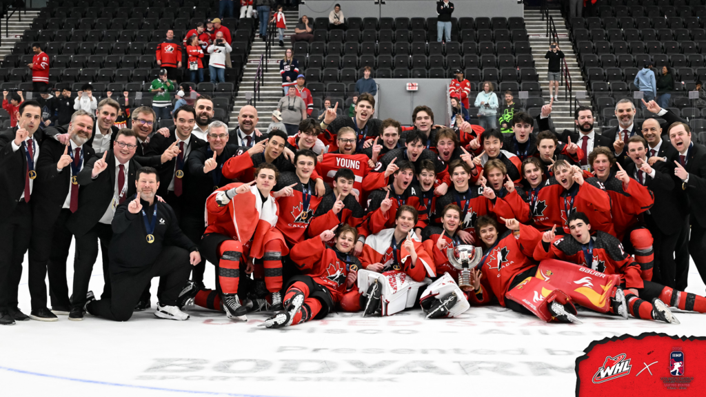Canada wins gold, thirteen Western Hockey League players medal at 2025 IIHF U18 World Championship