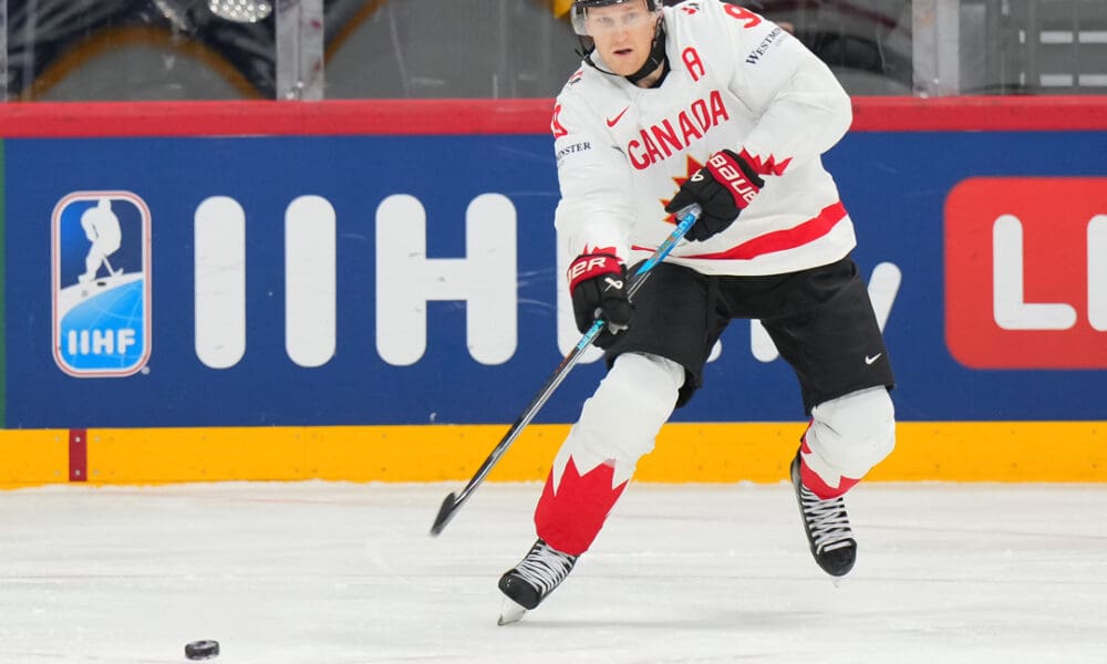 Nathan MacKinnon Loses it at Finnish Reporter at IIHF World Championships