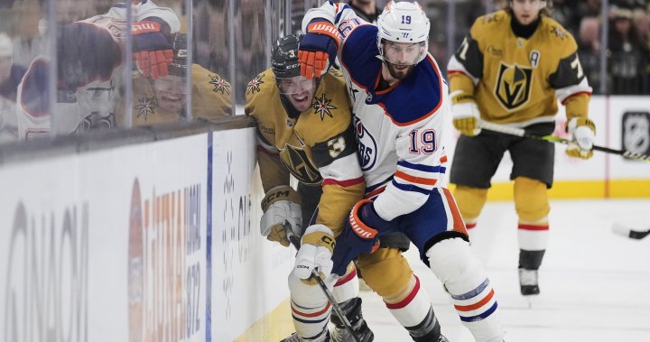 Edmonton Oilers and Vegas Golden Knights to begin NHL playoff series Tuesday - Edmonton