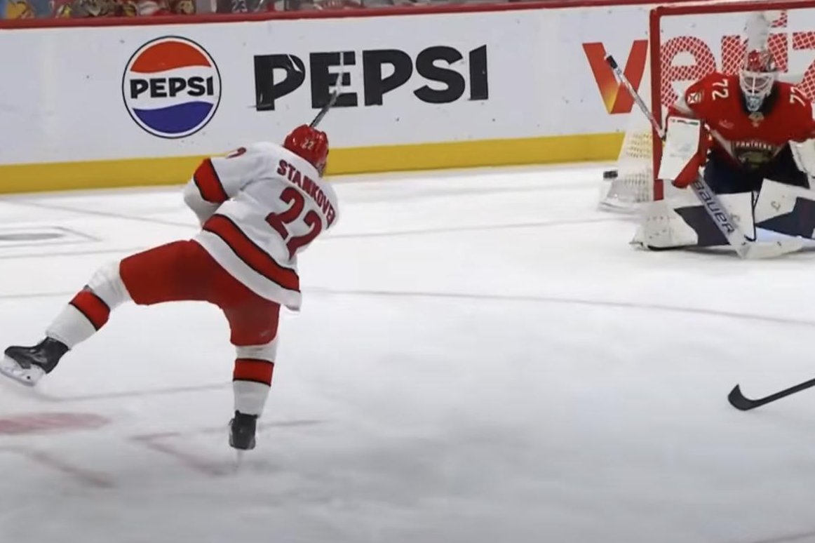 Hurricanes blank Panthers to extend NHL series, snap 18-year drought