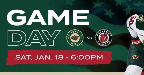 GAME PREVIEW: IOWA WILD VS. ROCKFORD ICEHOGS