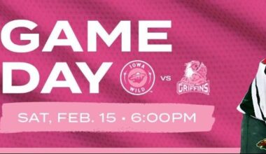 GAME PREVIEW: IOWA WILD VS. GRAND RAPIDS GRIFFINS