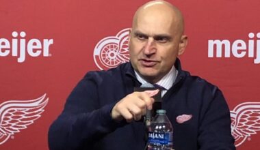 Derek Lalonde Red Wings coach