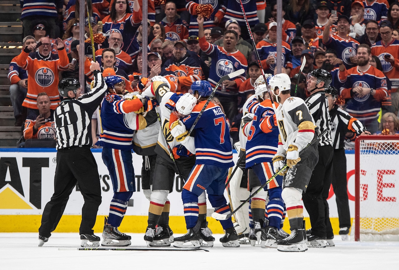Where to watch the Vegas Knights vs the Oilers Game 4 for free tonight; TV channel, time, lines