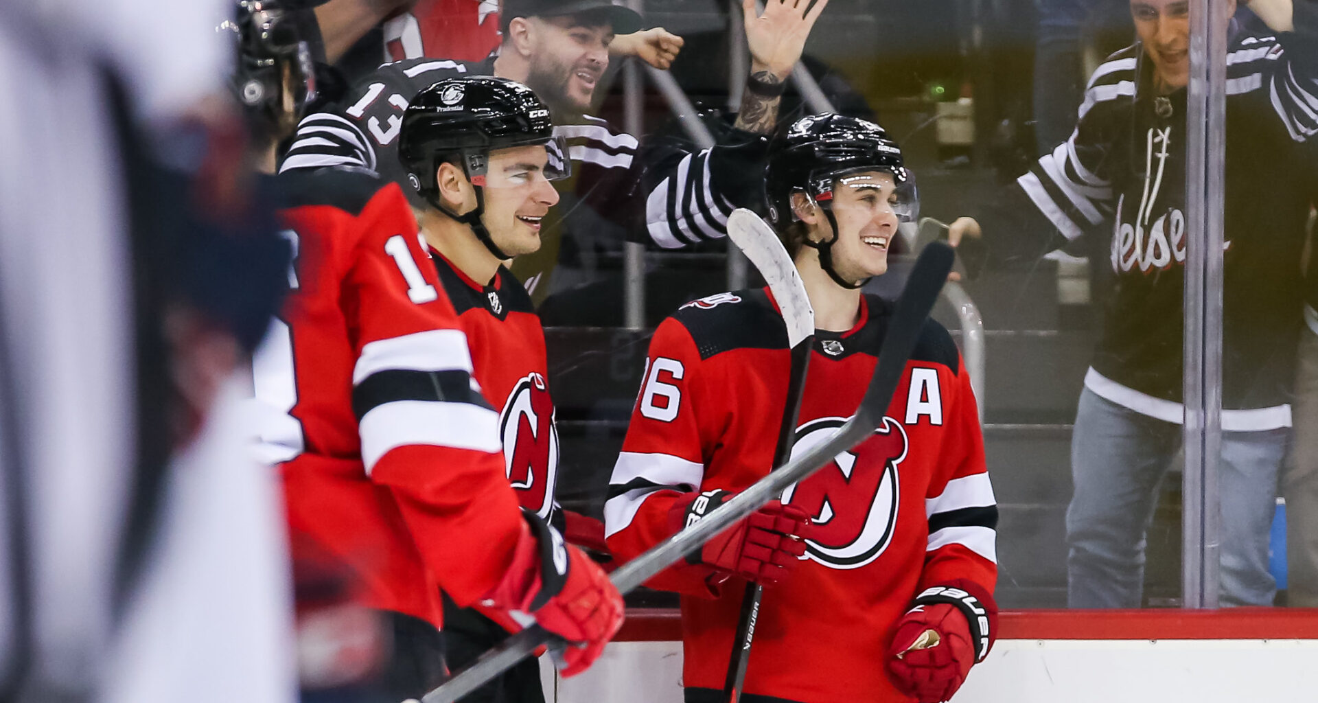 Jack Hughes Timo Meier New Jersey Devils