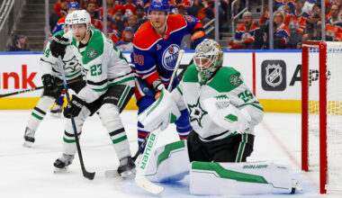 Jake Oettinger Esa Lindell Dallas Stars Corey Perry Edmonton Oilers