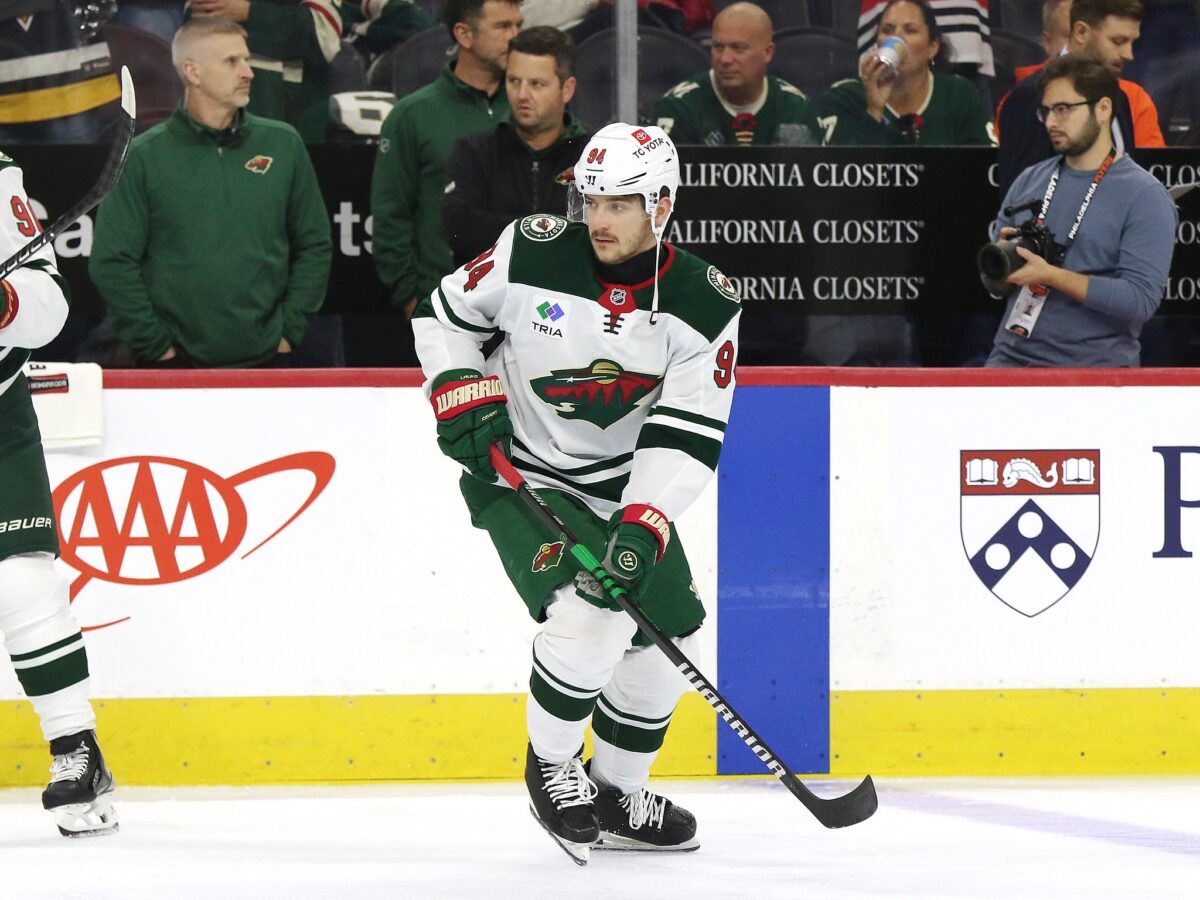 Jakub Lauko Minnesota Wild