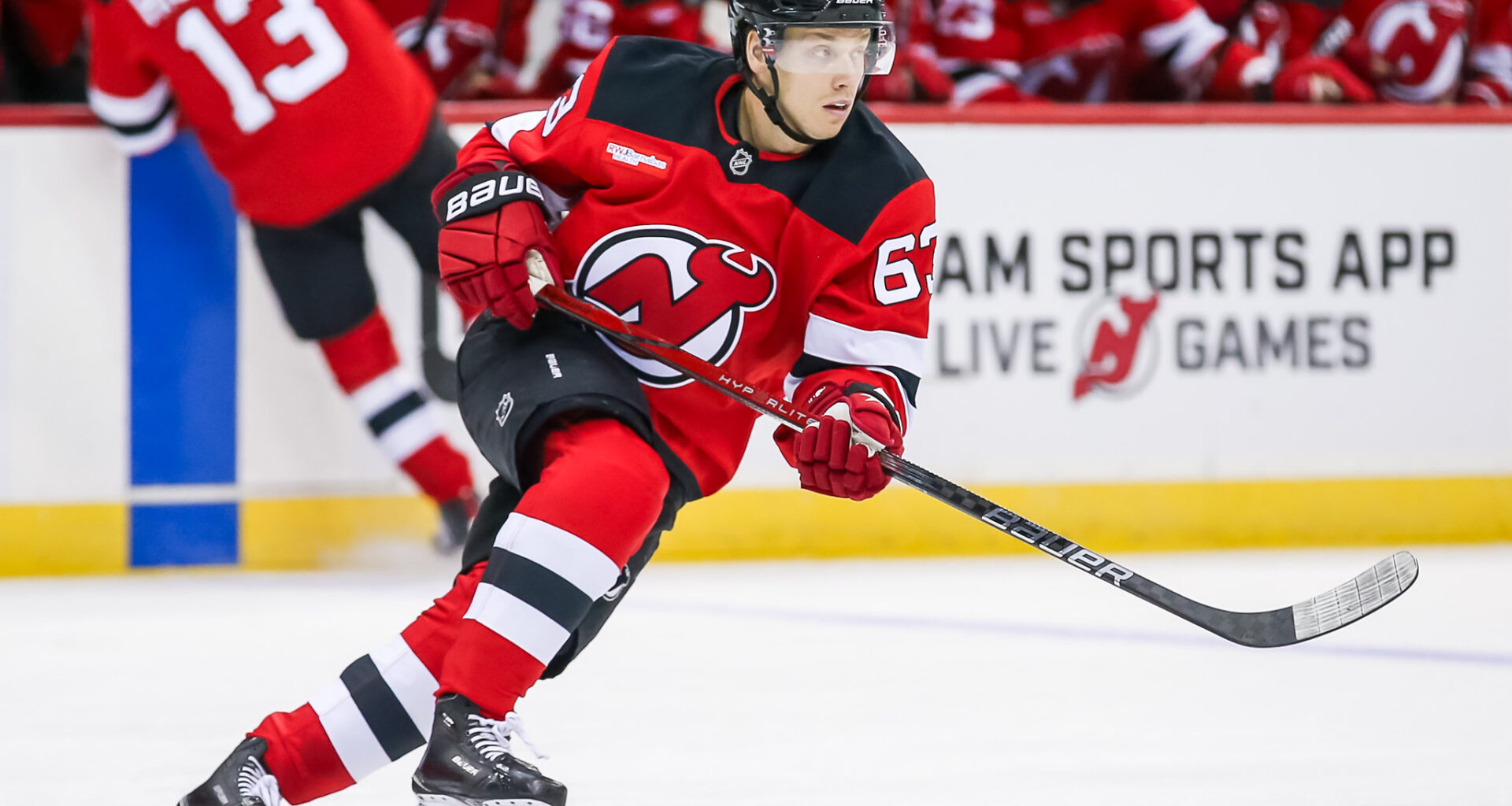 Jesper Bratt New Jersey Devils