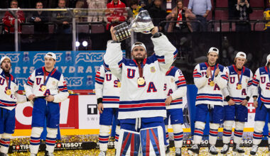 Seattle Kraken Team USA world championships...