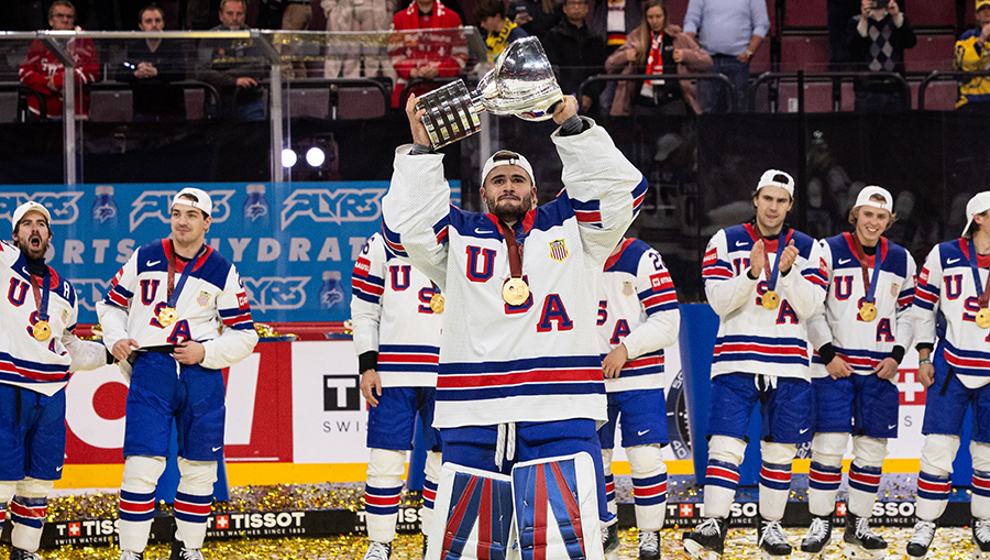 Seattle Kraken Team USA world championships...