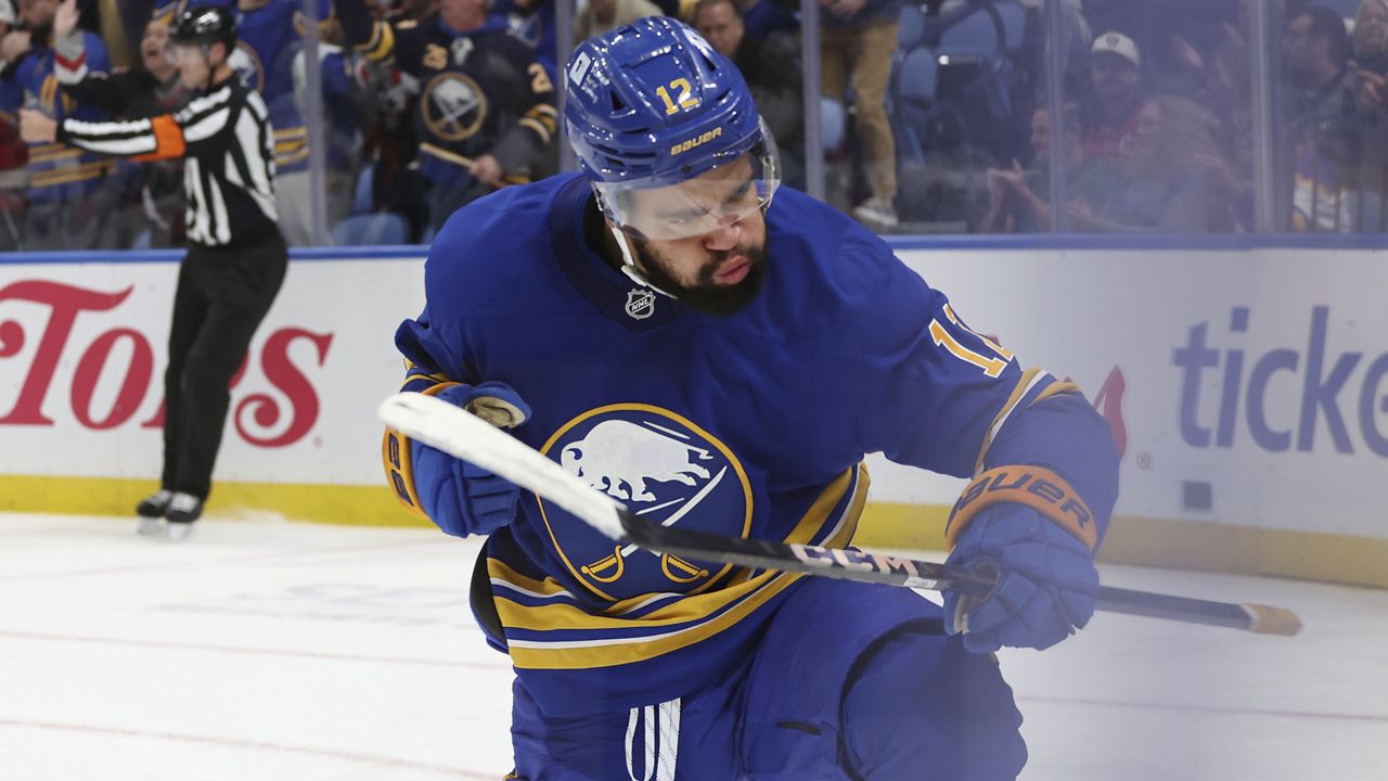 Sabres' Greenway looks back on roller coaster season