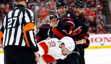 Tussle with Florida’s Marchand, Carolina’s Gostisbehere stands out ahead of Eastern final’s Game 2