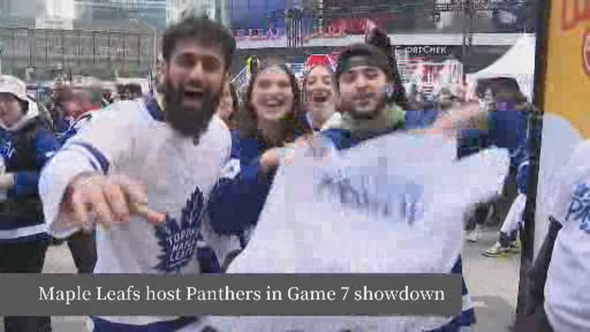 Click to play video: 'Toronto Maple Leafs look to finish job back at home in Game 7'