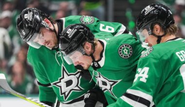 As Stars-Oilers series shifts to Edmonton, Roope Hintz’s status remains uncertain