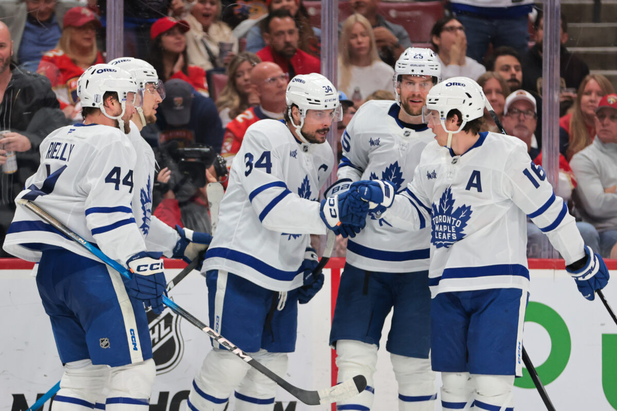 Toronto Maple Leafs Celebrate