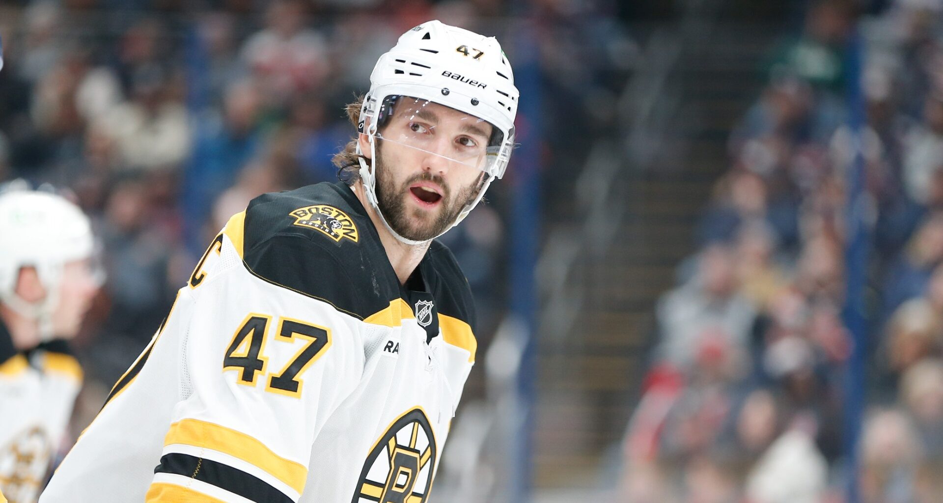 How Bruins Legend Patrice Bergeron Helped Mark Kastelic