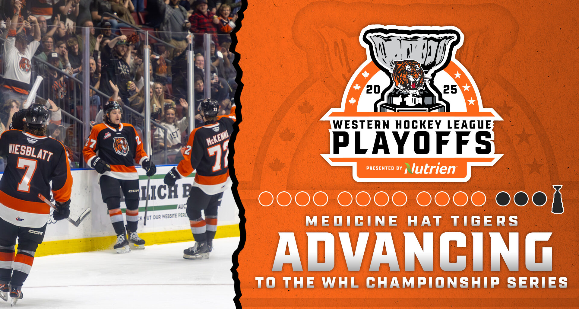 Tigers sweep Hurricanes, advance to 2025 WHL Championship Series